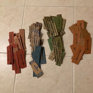 Coin Roll Wrappers in Assorted Colors & Sizes